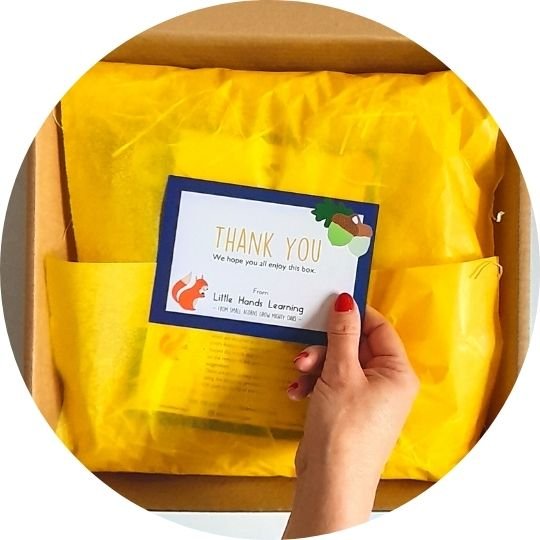 Get Ready - Stand by for your perfectly curated box to arrive! Our boxes are specially created by experienced teachers to help your little one learn and have fun whilst doing so!All our boxes are dispatched within 2 working days!